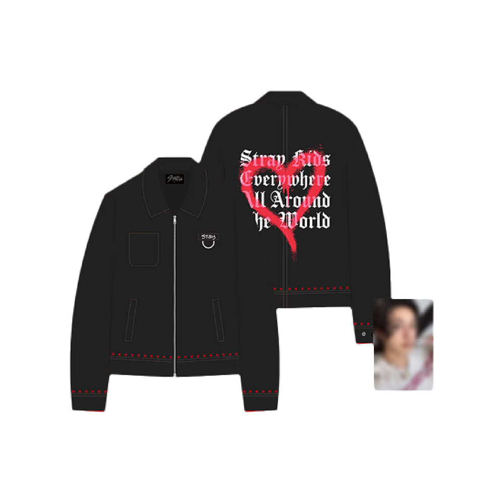 Stray Kids dominATE ボアジャケット BOA JACKET【M】/ Stray Kids『Stray Kids World Tour