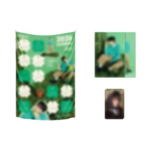 ASTRO Cha Eun Woo 2026 Season's Greetings Fabric Calendar Set