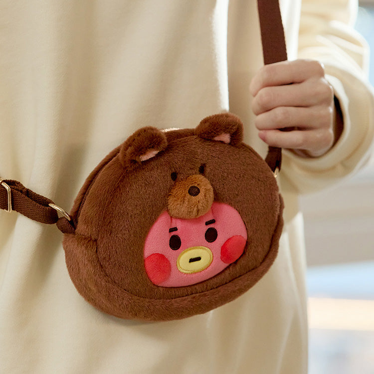 BT21 Baby Fluffy Cross Body Bag