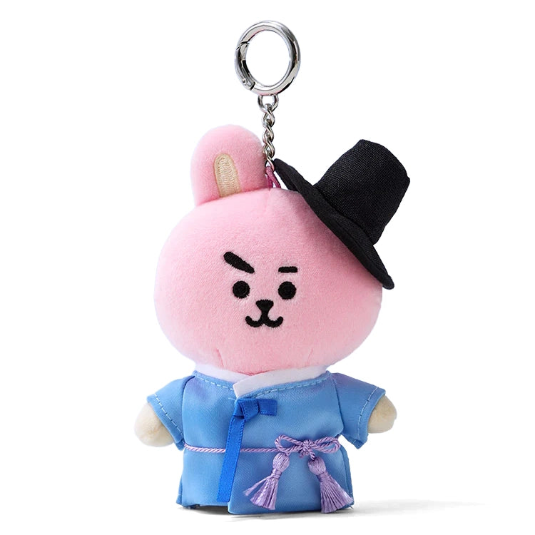 BT21 K-Scholar Plush Doll Keyring