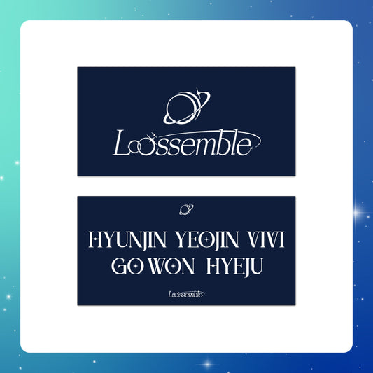 LOOSSEMBLE [1st Official MD] Reflection Slogan