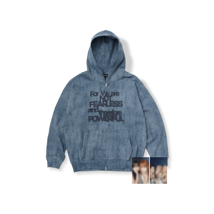 LE SSERAFIM PUREFLOW Hoodie パーカー フーディー M LE SSERAFIM [PUREFLOW] Zip-Up Hoodie – KPOP2U_Unnie