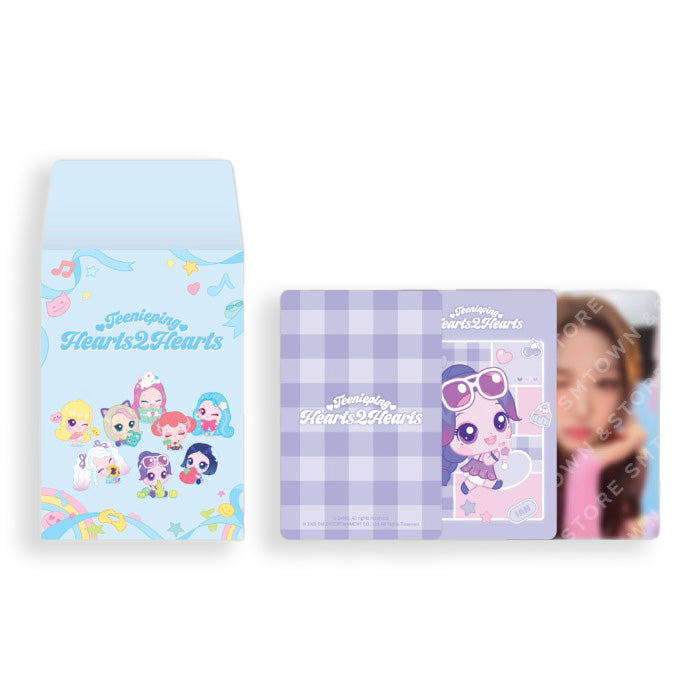 Hearts2Hearts X Teenieping Random Trading Card Set