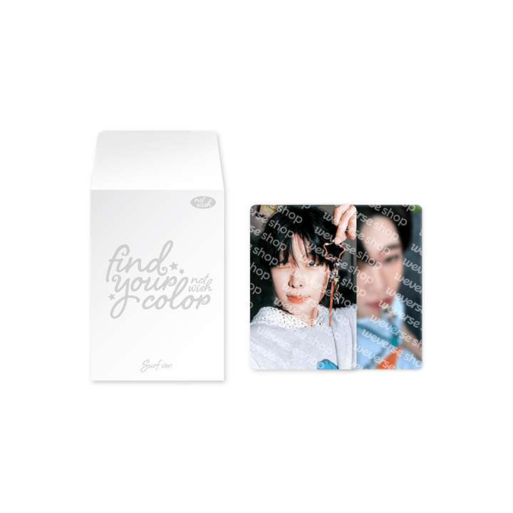 NCT WISH [FIND YOUR COLOR] Random Trading Card Set (Surf ver