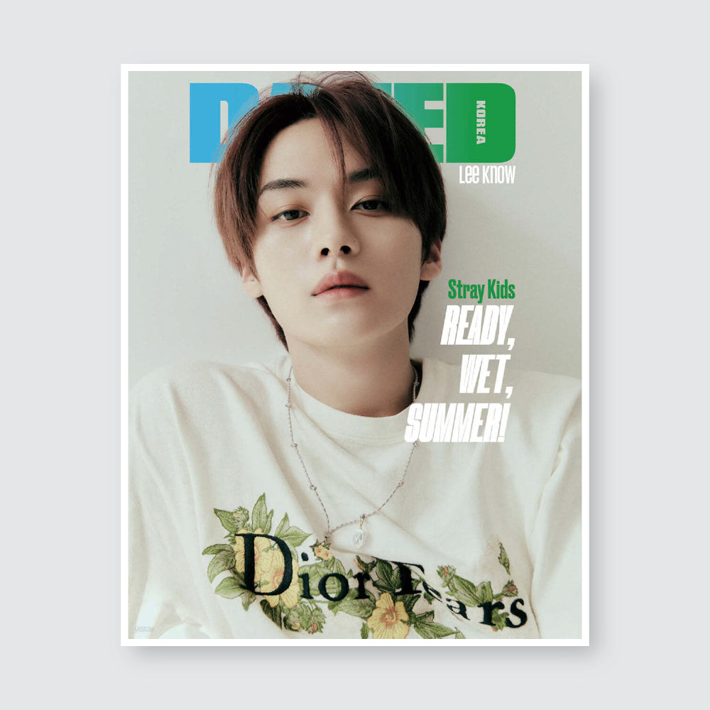 Dazed & Confused Korea Magazine July 2023 : Lee Know & Seungmin & I.N Cover