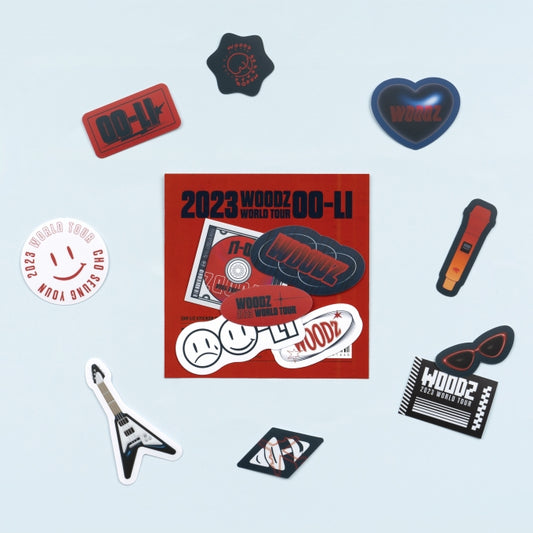 WOODZ [2023 WOODZ World Tour : OO-LI] Sticker Set