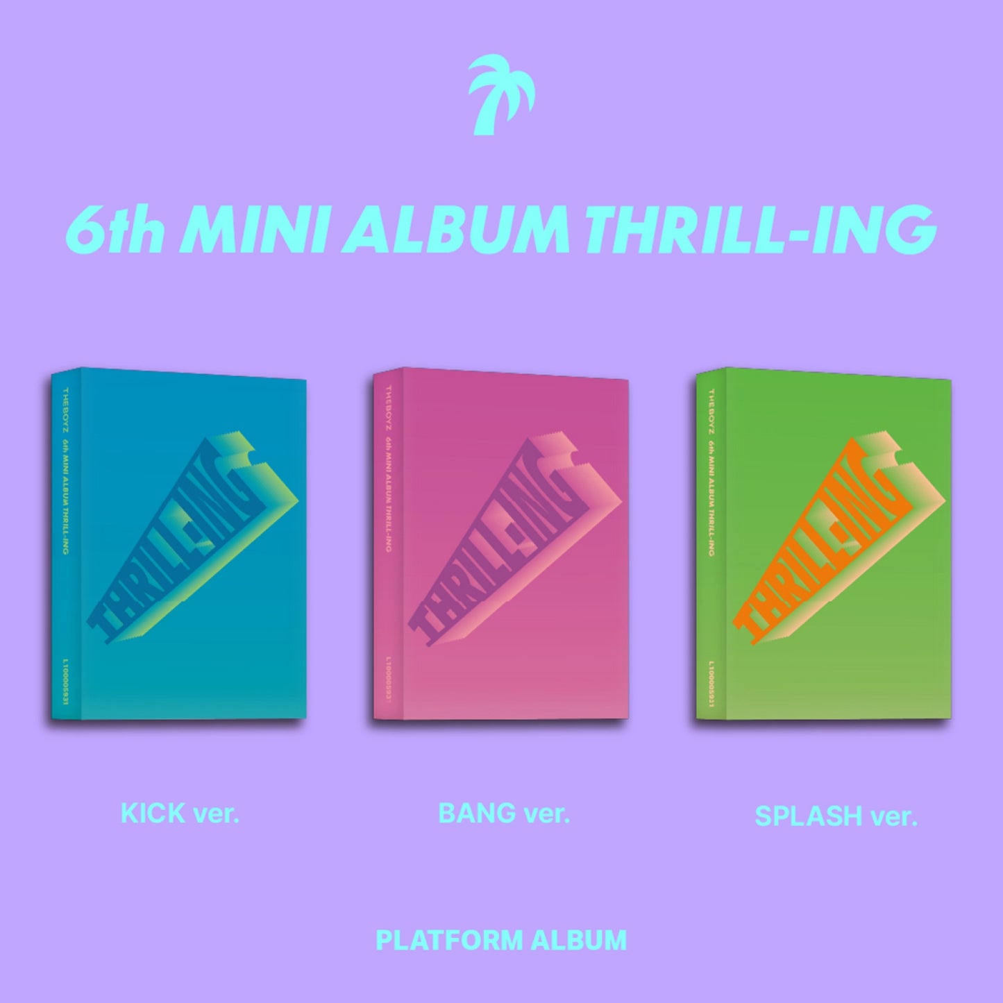 THE BOYZ 6th Mini Album : THRILL-ING (Platform ver)
