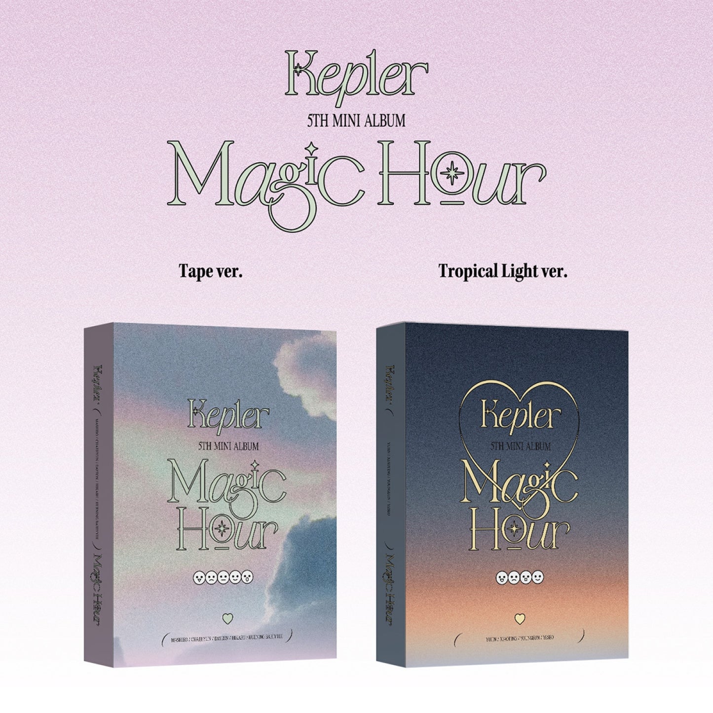 KEP1ER 5th Album : Magic Hour (UNIT ver)