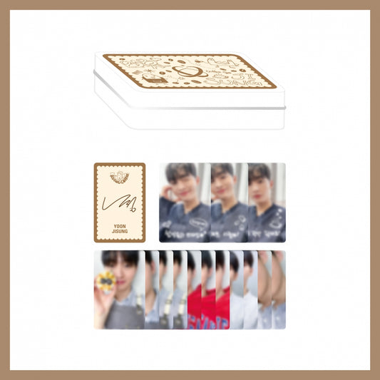 YOON JISUNG [Roong Coffee] Tincase & Photocard Set
