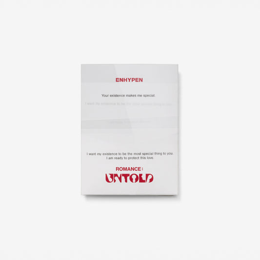 ENHYPEN 2nd Full Album : ROMANCE: UNTOLD (Weverse Albums ver)