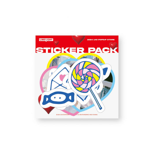 LIMELIGHT [143 X EVERLINE POP!UP] Sticker Pack