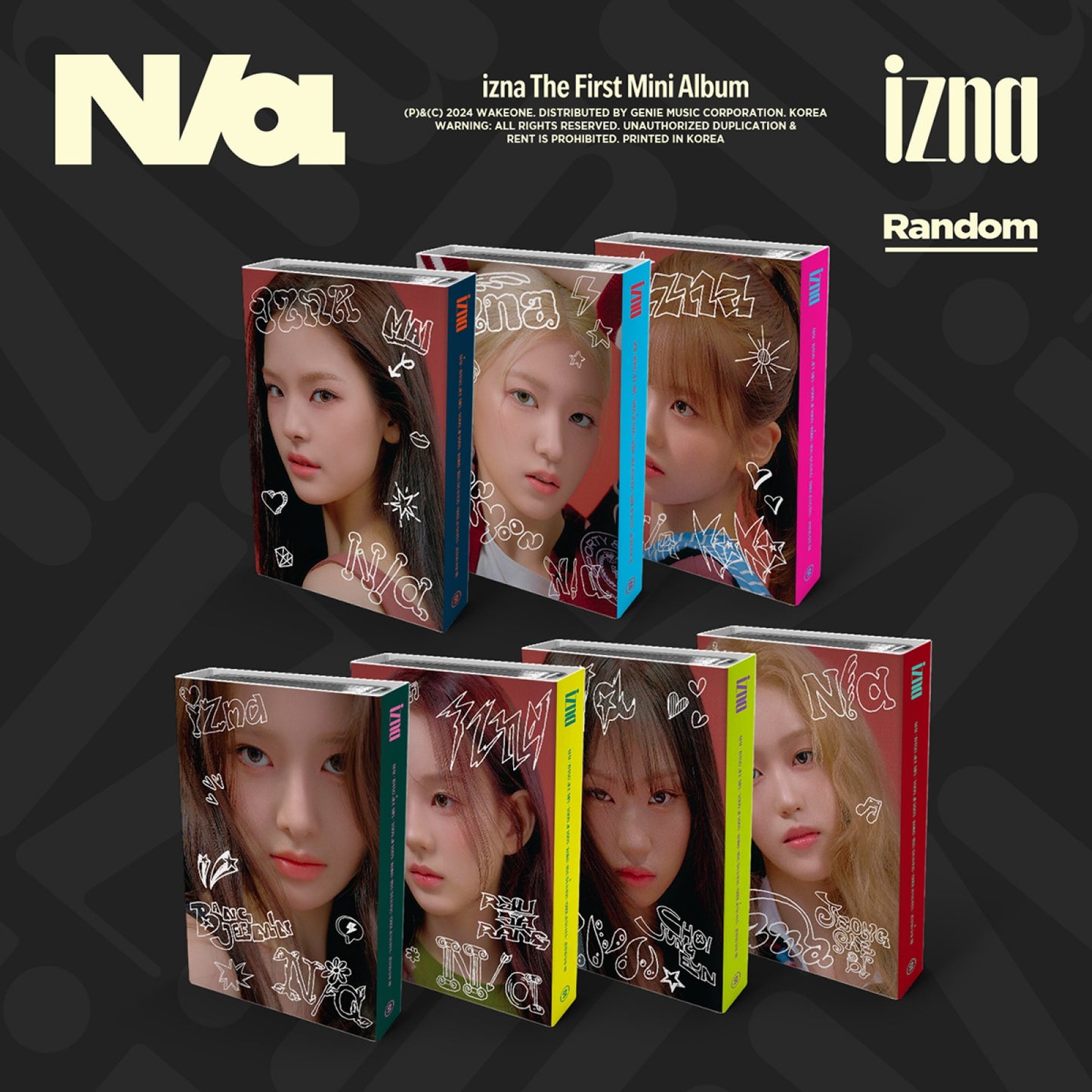 izna 1st Mini Album : N/a (izna ver)