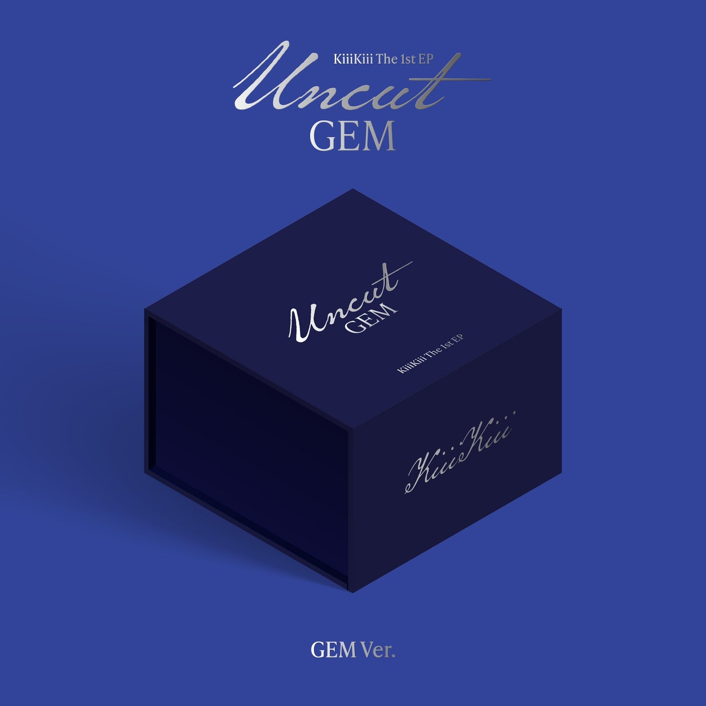 KiiiKiii 1st mini Album : UNCUT GEM (GEM ver)