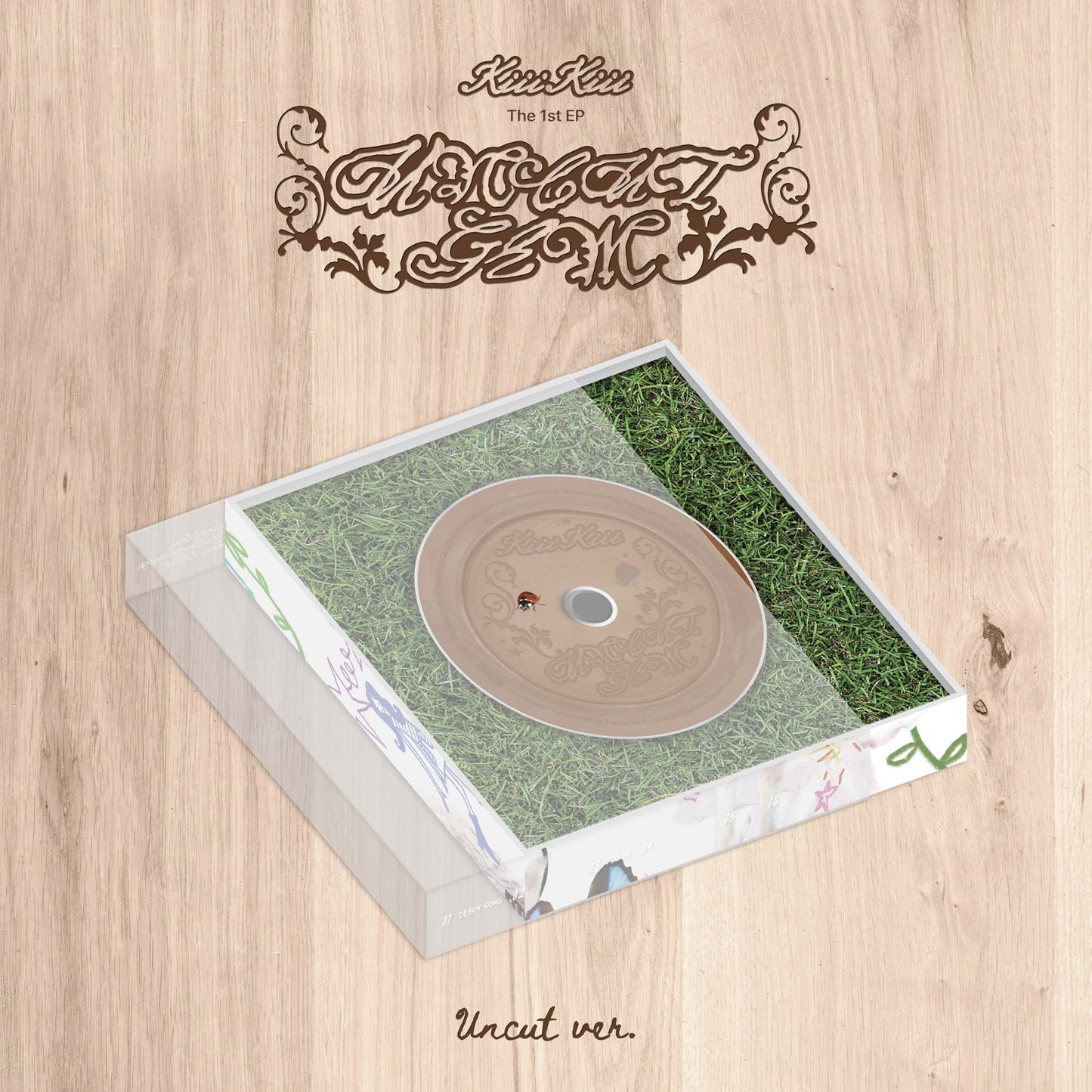 KiiiKiii 1st mini Album : UNCUT GEM (UNCUT ver)