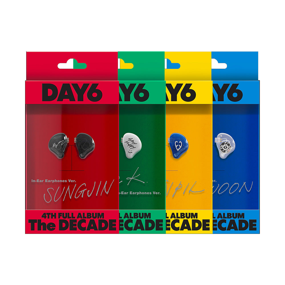 DAY6 4th Full Album : The DECADE (In-Ear Earphones ver)
