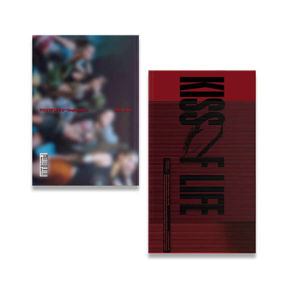 KISS OF LIFE 2nd Single Album : Who is she (Awe ver)
