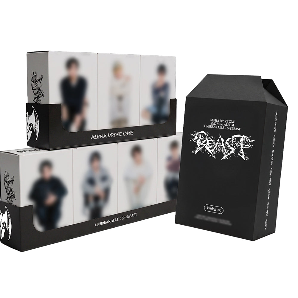ALPHA DRIVE ONE 2nd Mini Album : UNBREAKABLE : 少年BEAST (Hissing ver)