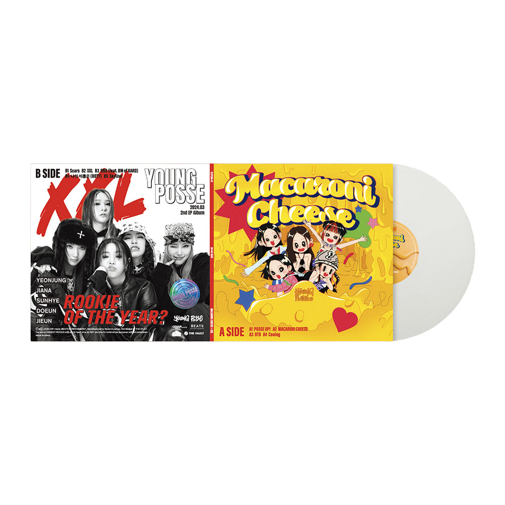 YOUNG POSSE MACARONI CHEESE x XXL Vinyl