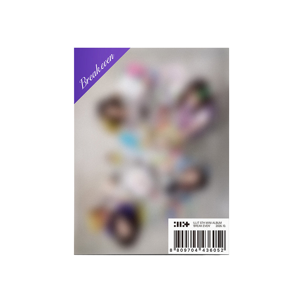 ILLIT 5th Mini Album : BREAK EVEN (Weverse Albums ver)