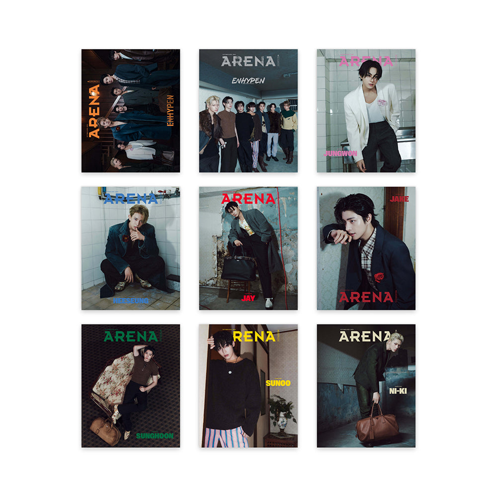 ARENA HOMME+ Korea October 2025 : ENHYPEN