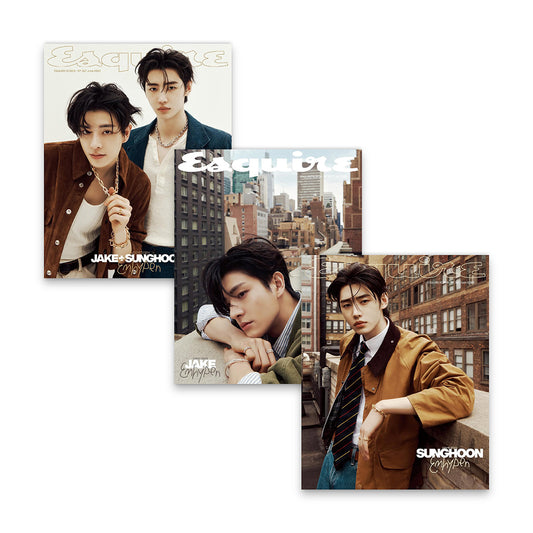 ESQUIRE Korea June 2025 : ENHYPEN JAKE&SUNGHOON Cover