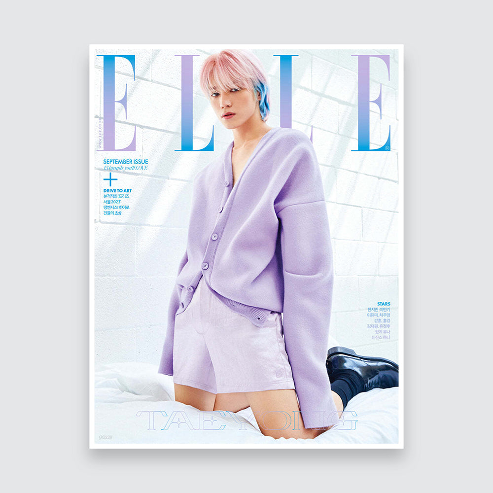 ELLE Korea Magazine September 2023 : NCT Taeyong Cover