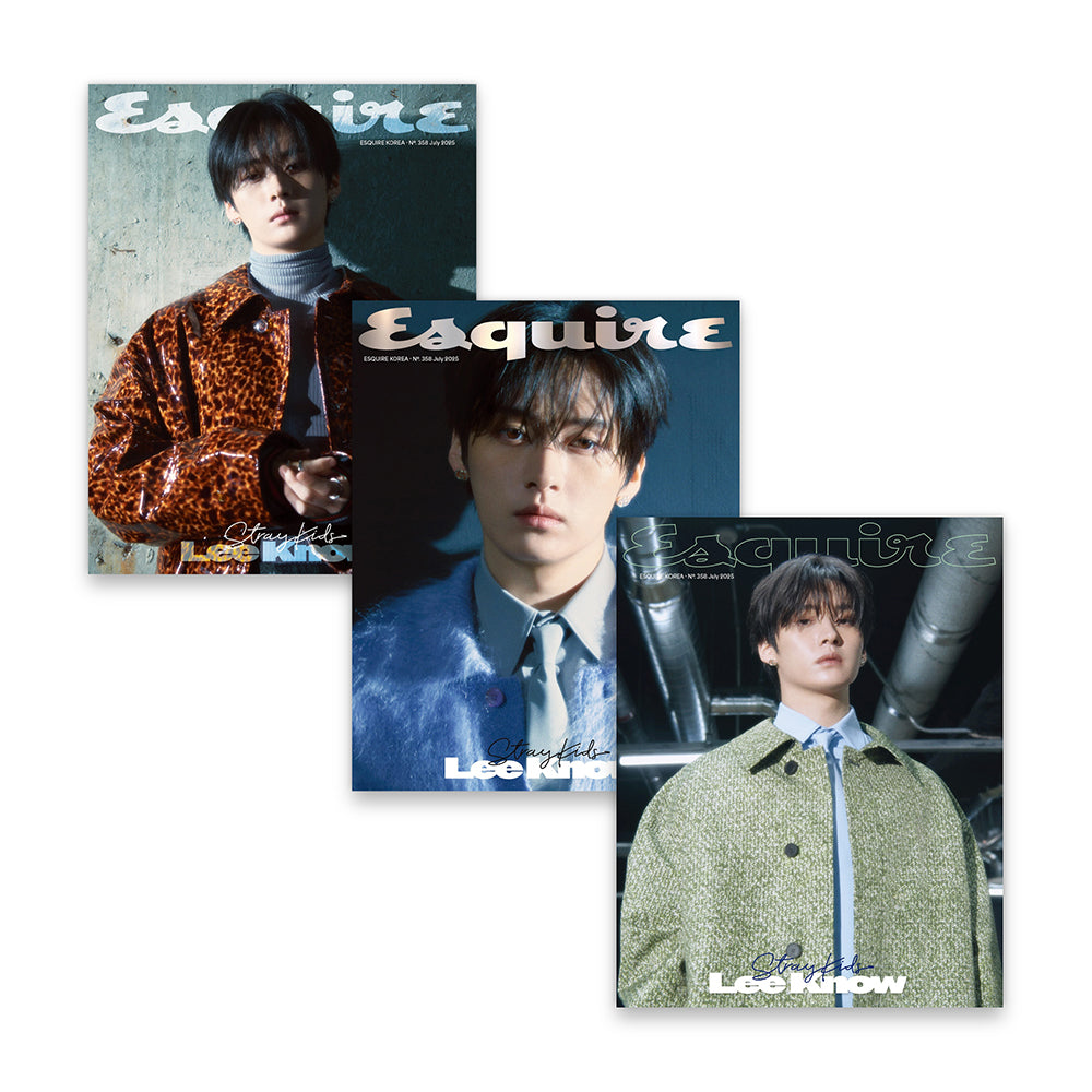 ESQUIRE Korea August 2025 : STRAY KIDS LEE KNOW Cover