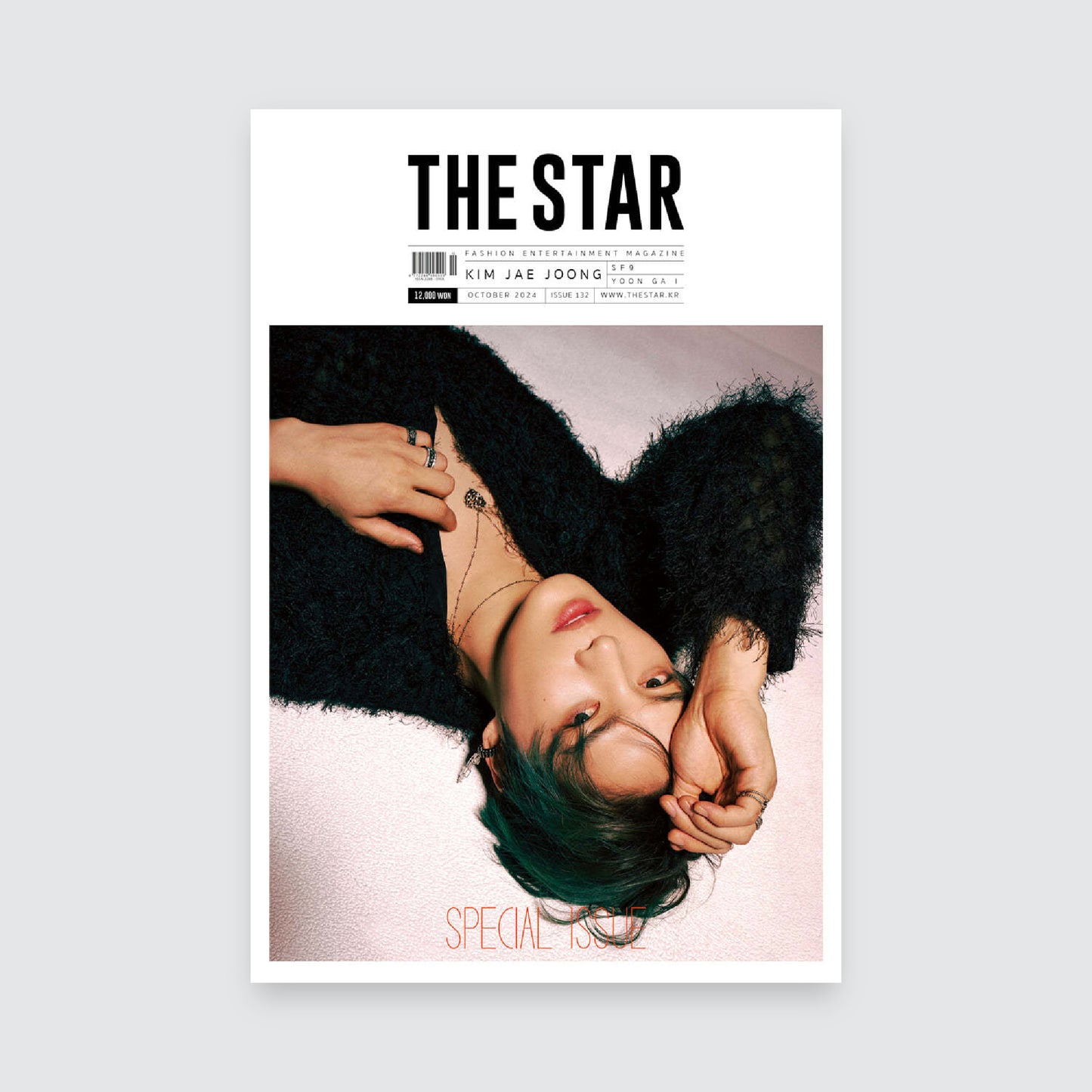 THE STAR Korea Magazine October 2024 : KIM JAE JOONG Cover (SF9 Photocard Included)