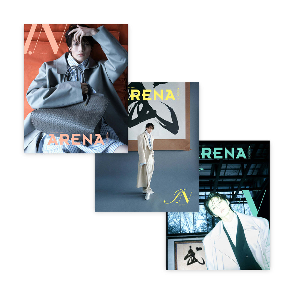 ARENA HOMME+ Korea February 2026 : STRAY KIDS I.N