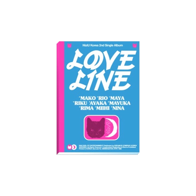 NiziU 2nd Single Album : LOVE LINE (Photobook ver)