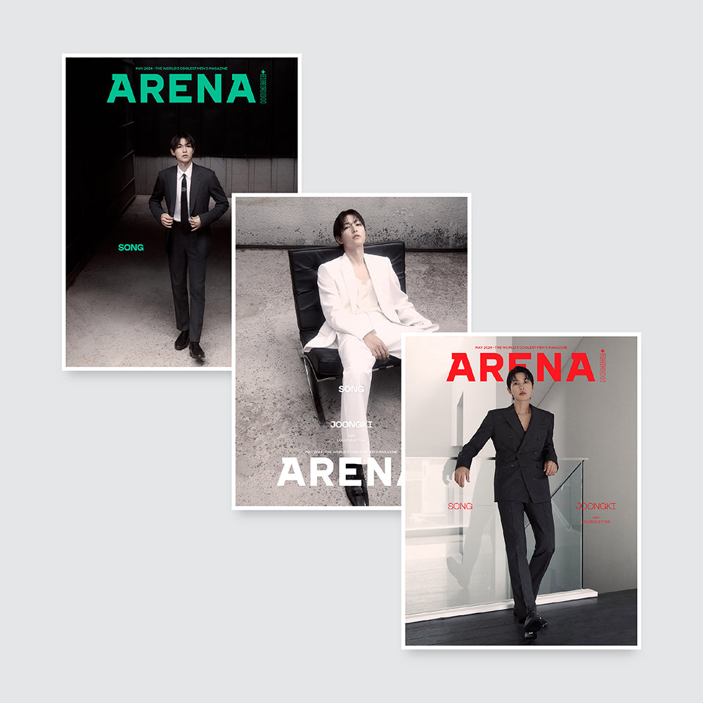 ARENA HOMME+ Korea Magazine May 2024 : Song Joongki Cover