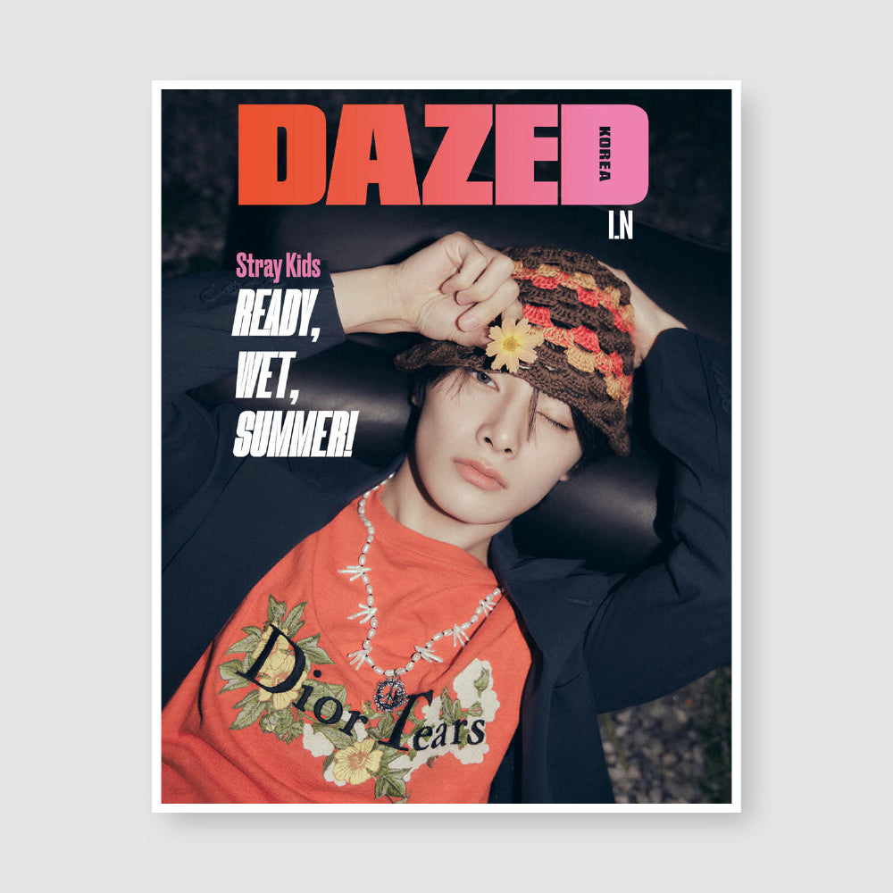 Dazed & Confused Korea Magazine July 2023 : Lee Know & Seungmin & I.N Cover