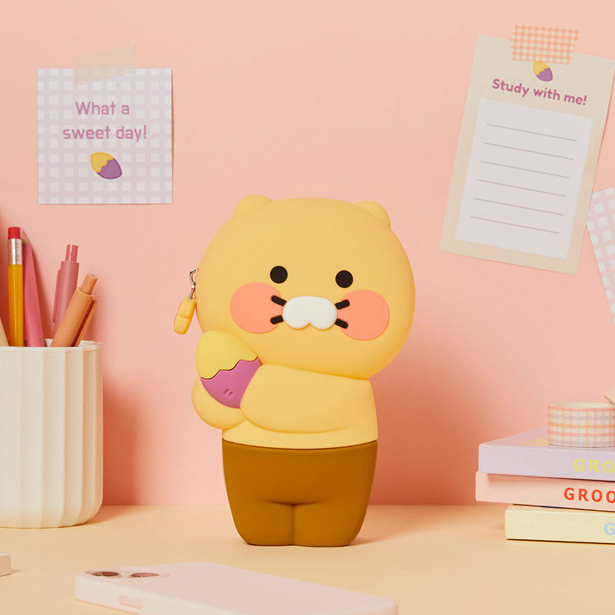 Kakao Friends Choonsik Silicone Pencil Case Kpop2uunnie 2762