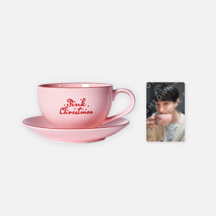(Pre-Order) KANGTA 2024 PINK CHRISTMAS Cup & Saucer Set