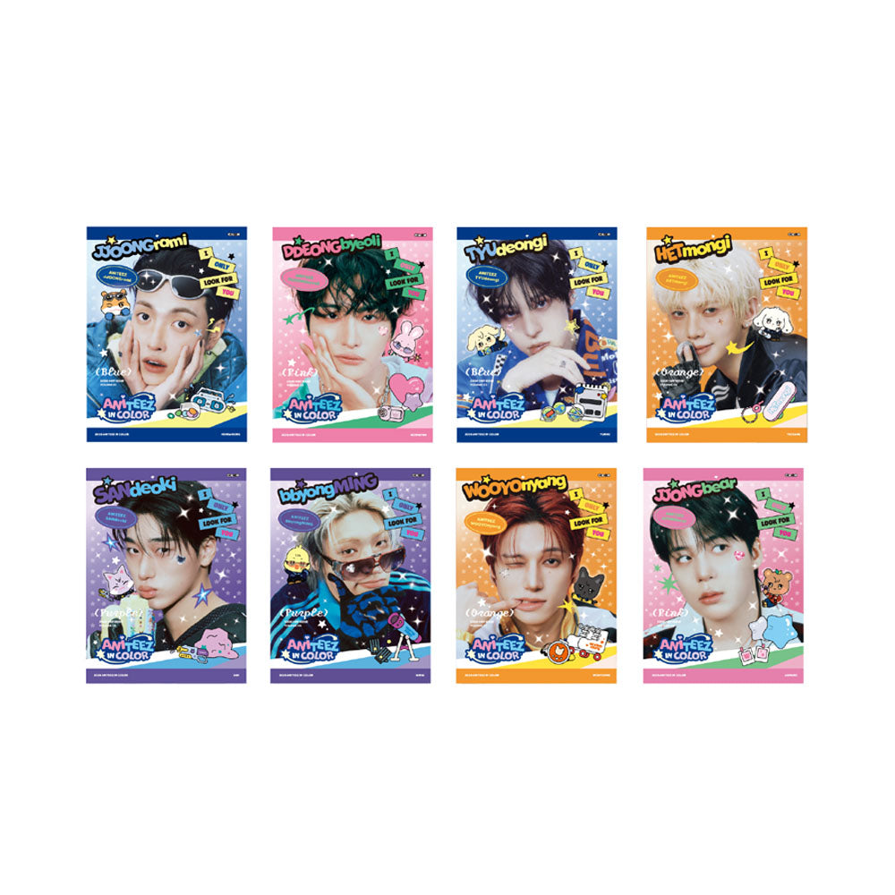 ATEEZ [ANITEEZ in COLOR] Mini Photobook – KPOP2U_Unnie