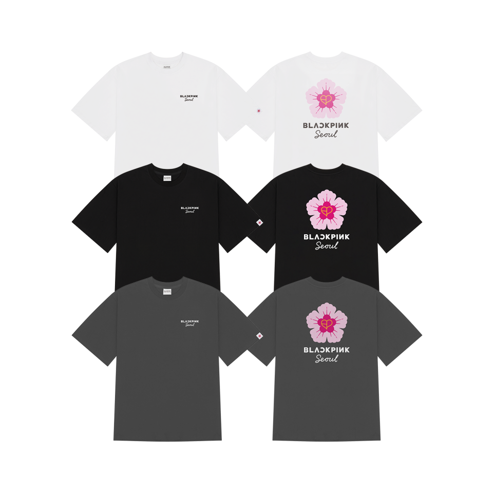 アイドル [DEADLINE] BLACKPINK SEOUL T-SHIRT BLACKPINK [DEADLINE Pop Up] SEOUL T-Shirt (Type 1) – KPOP2U_Unnie