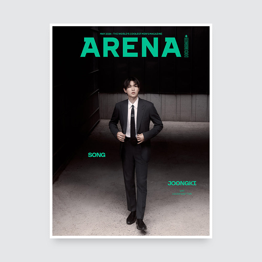ARENA HOMME+ Korea Magazine May 2024 : Song Joongki Cover