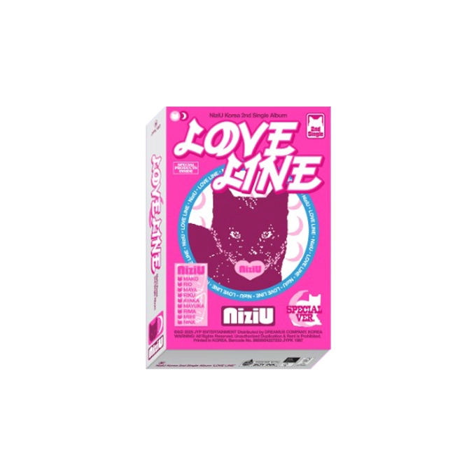 NiziU 2nd Single Album : LOVE LINE (Special Box ver)