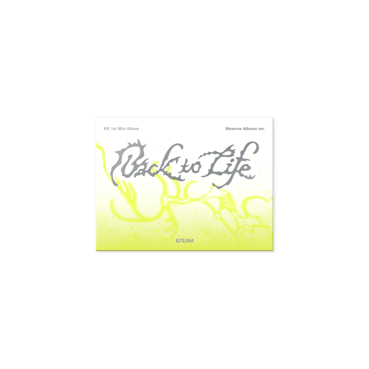 &TEAM KR 1st Mini Album : Back to Life (Weverse Albums ver)
