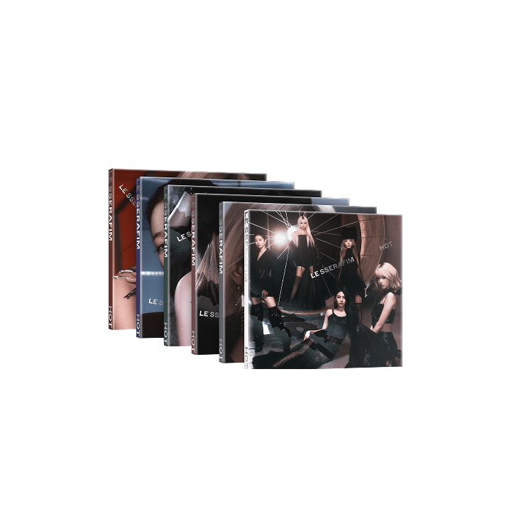 LE SSERAFIM 5th Mini Album : HOT (COMPACT ver)
