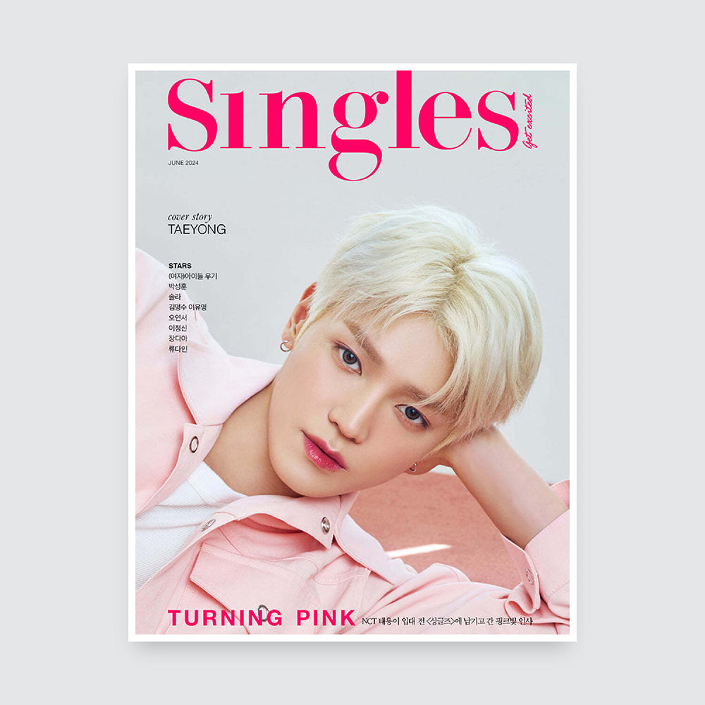 Singles Korea Magazine June 2024 : NCT Taeyong Cover