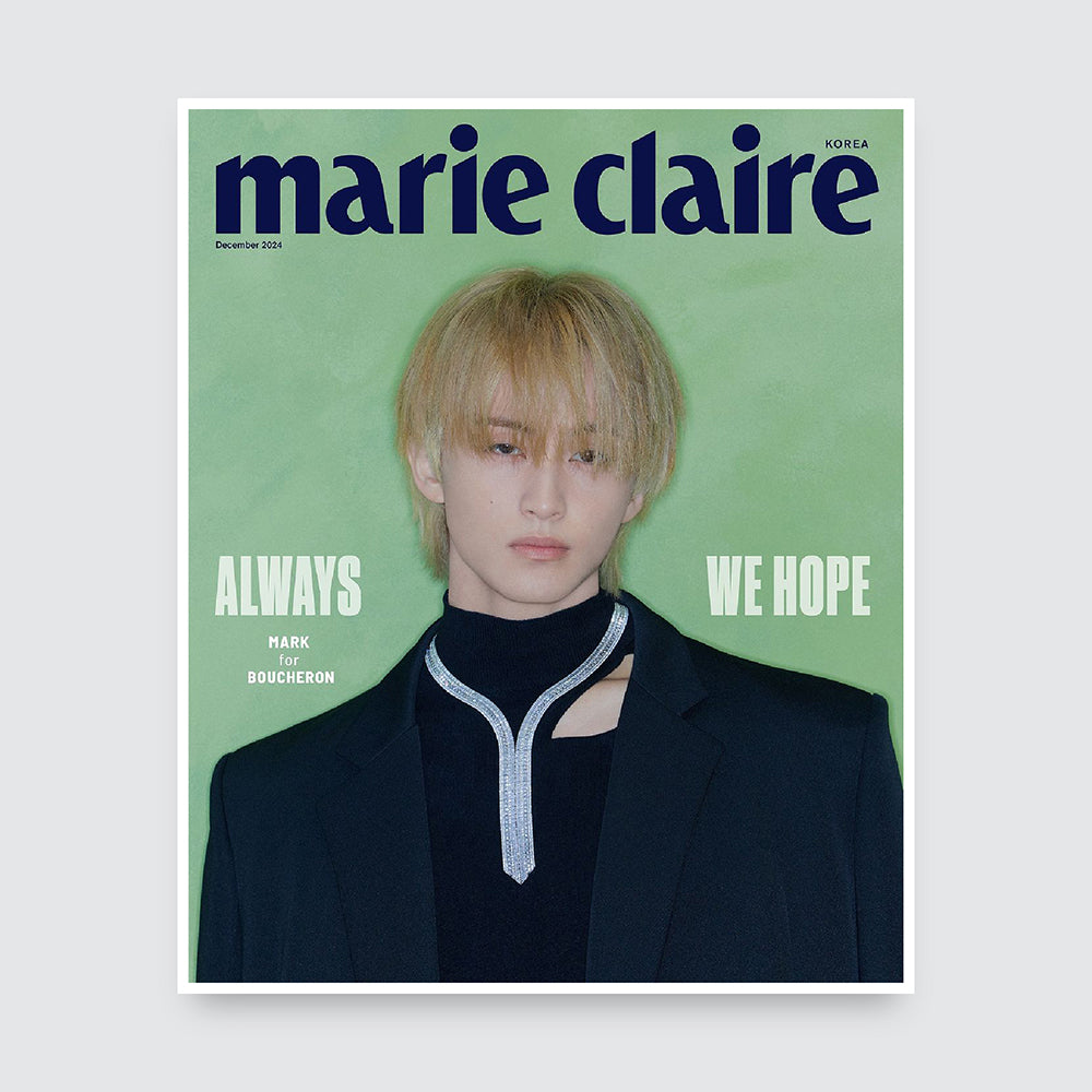 marie claire Korea Magazine December 2024 : NCT Mark Cover