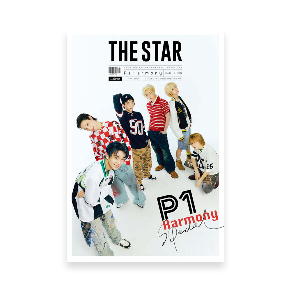 THE STAR Korea April 2025 : P1Harmony (Photocard Included)