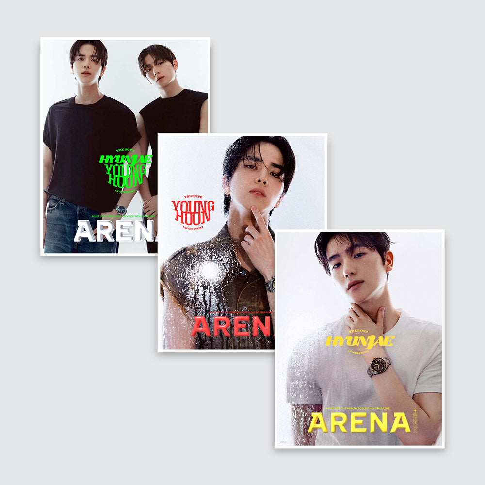 ARENA HOMME+ Korea Magazine August 2023 : THE BOYZ Cover
