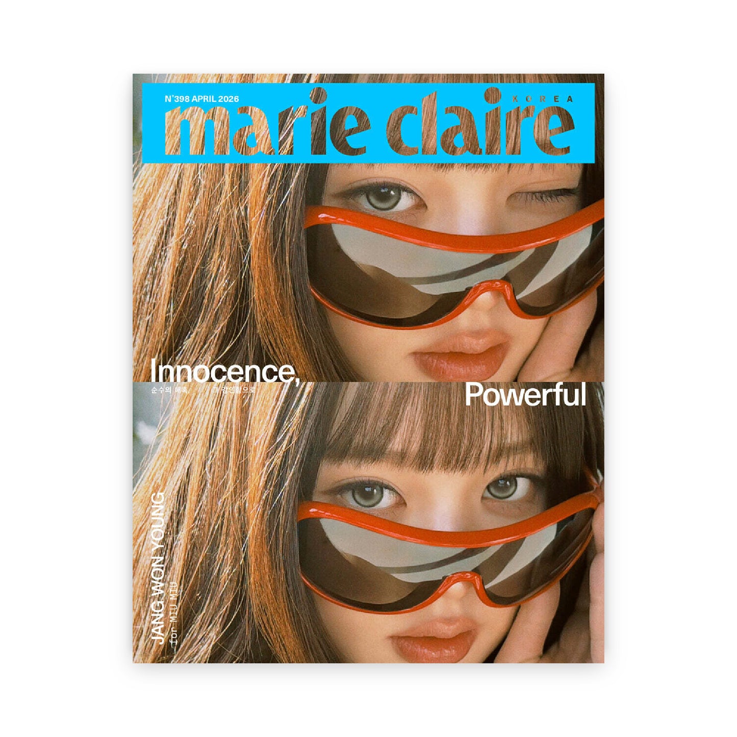 marie claire Korea April 2026: JANG WONYOUNG