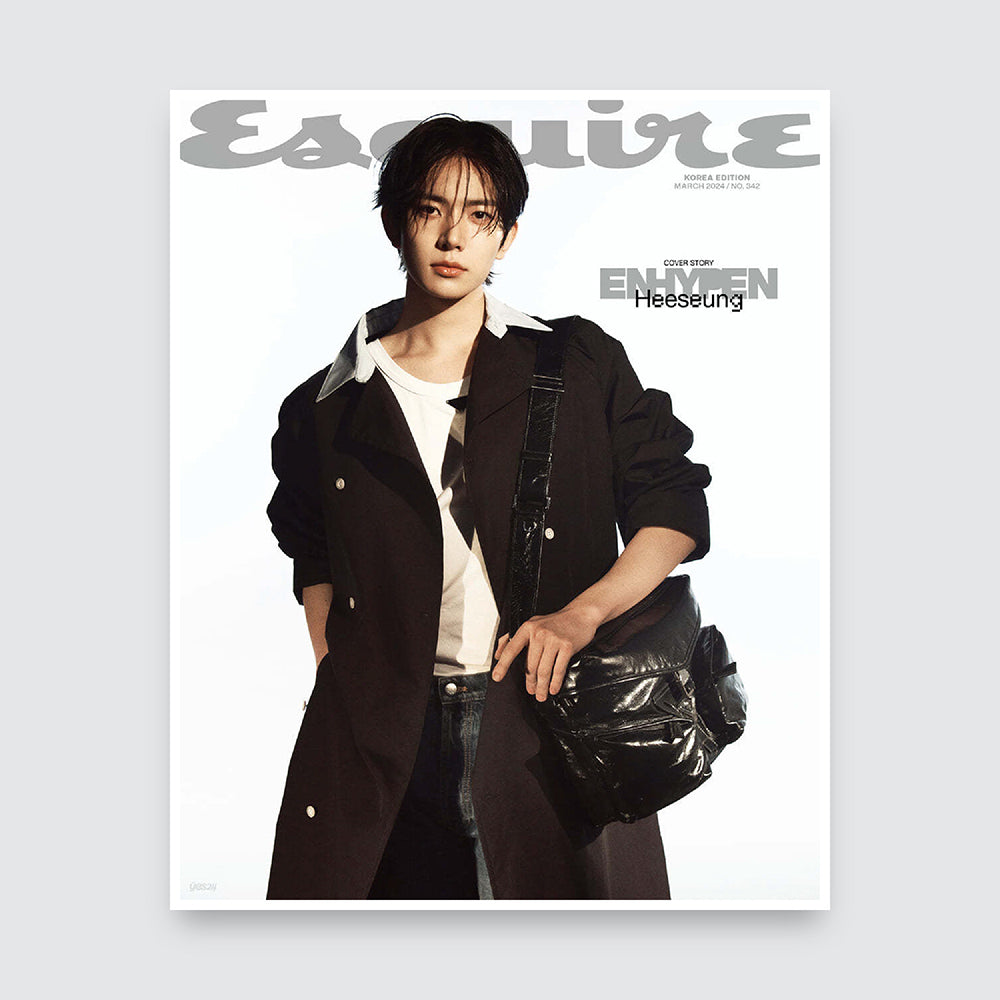 ESQUIRE Korea Magazine March 2024: ENHYPEN Cover