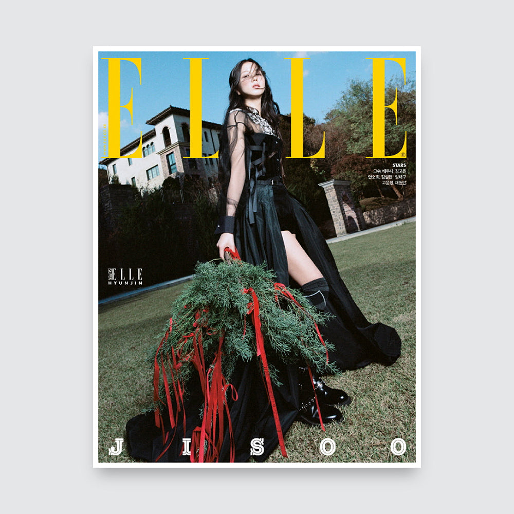 ELLE Korea Magazine December 2024 : BLACKPINK Jisoo Cover