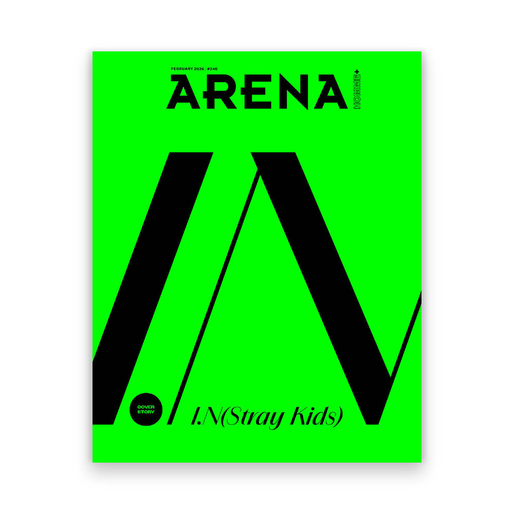 ARENA HOMME+ Korea February 2026 : STRAY KIDS I.N