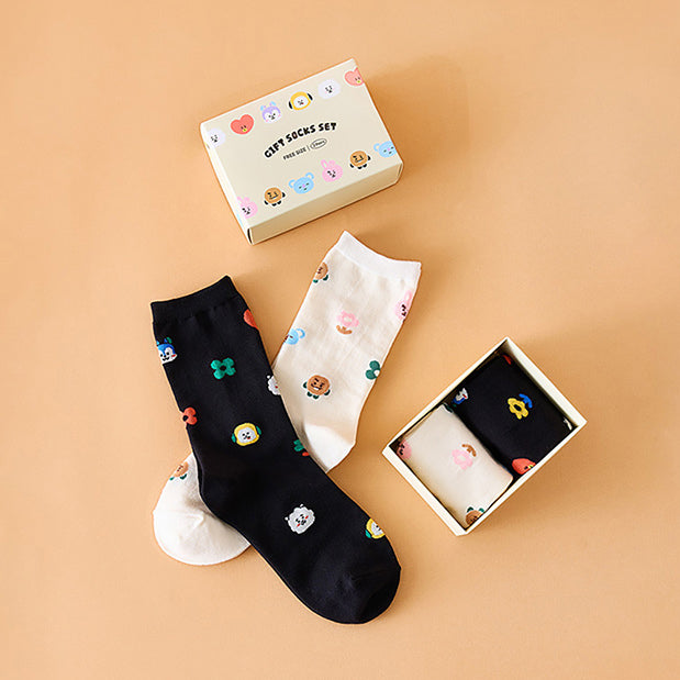 BT21 Basic Daily Socks (2P)