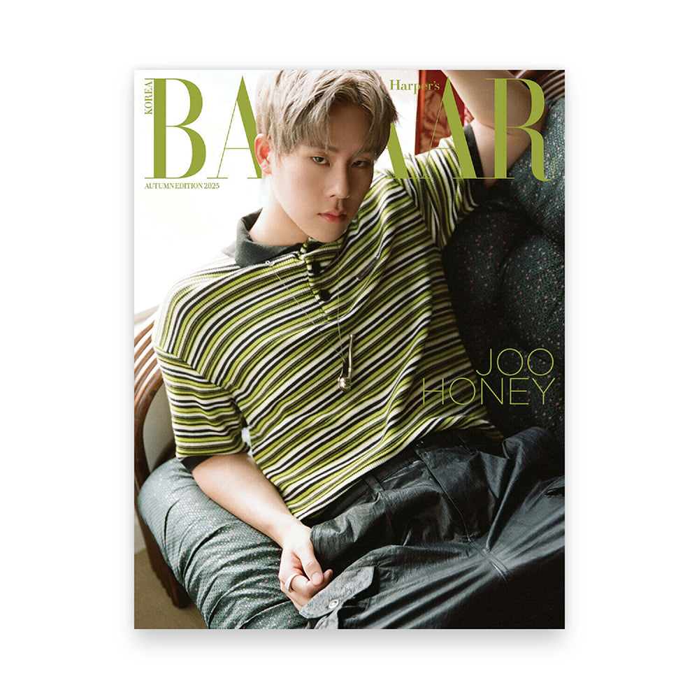 BAZAAR Korea Autumn Edition 2025 : MONSTA X (5 Photocards Included)